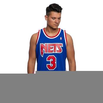 Mitchell & Ness New Jersey Nets #3 Drazen Petrovic Swingman Jersey  - XL