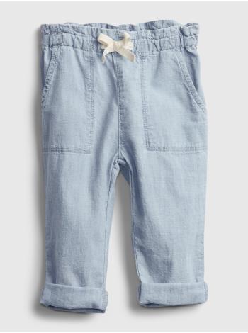 Baby džínsy easy pull-on jeans Modrá