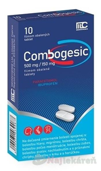 Combogesic 500 mg/150 mg 10 tabiel