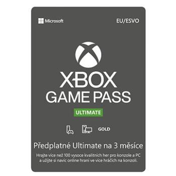 Xbox Game Pass Ultimate – 3 mesačné predplatné (QHX-00006)