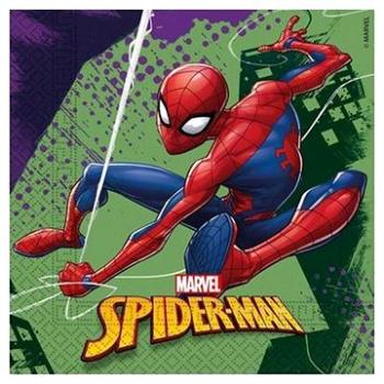 Ubrousky ultimate spiderman, 33 × 33 cm, 20 ks (5201184894484)