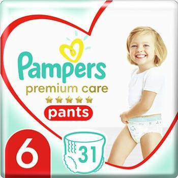 PAMPERS Pants Premium Care Extra Large veľ. 6 (31 ks) (8001090759917)
