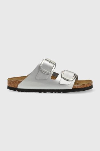 Šľapky Birkenstock 1025831 dámske, strieborná farba, Arizona BB