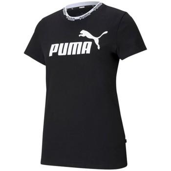 Puma  Tričká s krátkym rukávom Amplified Graphic T-shirt  Čierna