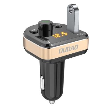 DUDAO R2Pro FM Transmitter + nabíjačka do auta 2x USB čierna