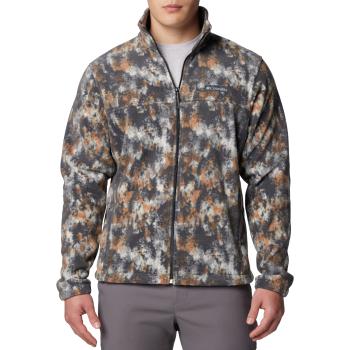 Columbia  Steens Mountain Printed Jacket  Flísové mikiny Zelená