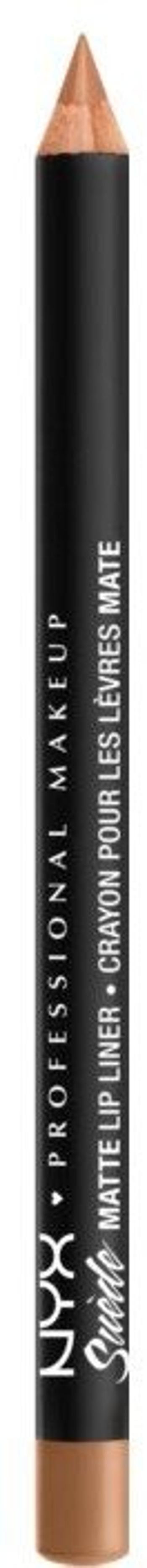 NYX PROFESSIONAL MAKEUP Semišová matná ceruzka na pery Lip Liner - London 1 g