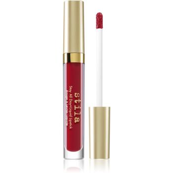 Stila Cosmetics Stay All Day dlhotrvajúci tekutý rúž Fiery (Deep Red) 3 ml