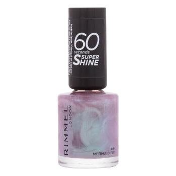 RIMMEL LONDON 60 Seconds lak na nehty Super Shine 719 Mermaid Fin 8 ml