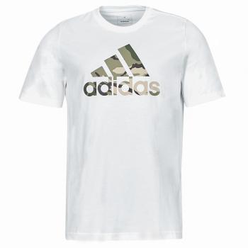 adidas  M CAMO G T 1  Tričká s krátkym rukávom Biela