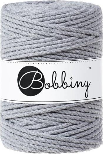 Bobbiny 3PLY Macrame Rope 5 mm 100 m Silver Špagát