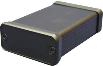 Hammond Electronics 1455C1201BK 1455C1201BK profilové puzdro 120 x 54 x 23  hliník  čierna 1 ks