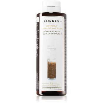 Korres Rice Proteins & Linden šampón pre jemné vlasy 250 ml
