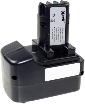 XCell  130287 náhradný akumulátor pre elektrické náradie Náhrada za originálny akumulátor Metabo 6.31729 12 V 3000 mAh N