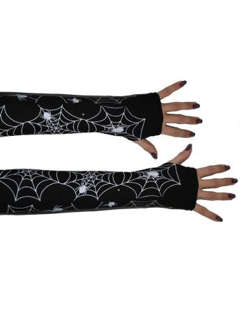Espa Dámske rukavice čierne - Pavučina