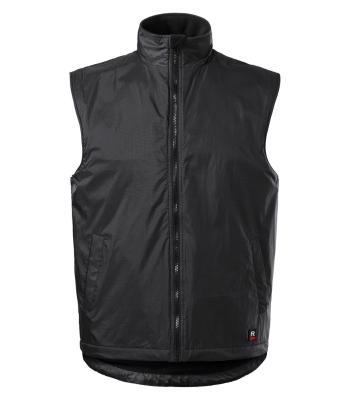 MALFINI Pánska vesta Body Warmer - Ebony gray | XXXL