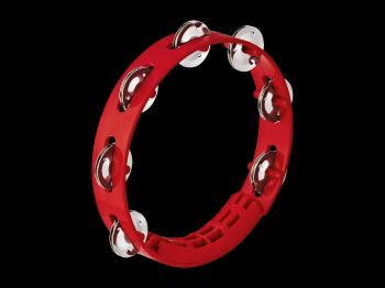 NINO Compact ABS Tambourine 8 "Tambourine, red