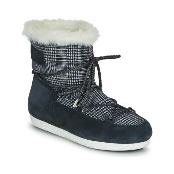 Moon Boot  MOON BOOT FAR SIDE LOW FUR TARTAN  Obuv do snehu Modrá