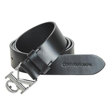 Calvin Klein Jeans  Opasky MONO HW LTHR BELT 30MM  Čierna