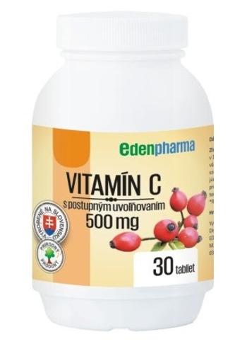 EdenPharma VITAMÍN C 1000 mg s postupným uvoľňovaním 30 tabliet