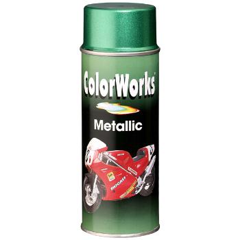 COLORWORKS - Metalický sprej strieborná 400 ml