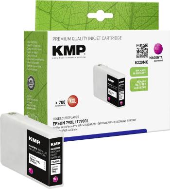 KMP Ink náhradný Epson 79XL, T7903 kompatibilná  purpurová E220MX 1628,4006