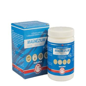 GALVEX MAGNÉZIUM laktát 500 mg + B6 100 tabliet