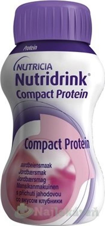 NUTRIDRINK COMPACT PROTEIN s jahodovou príchuťou 24x125 ml