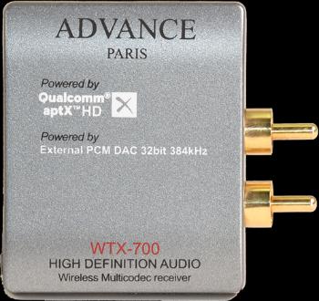 Advance Paris WTX 700, bluetooth príjimač