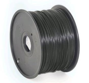 GEMBIRD 3D filament, PLA, 1,75mm, 1000g, 3DP-PLA1.75-01-BK,  čierna