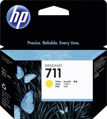 HP Ink 711 originál  žltá CZ132A