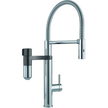 Franke Vital Tap batéria s filtrom chróm/gun metal - regulácia Sprcha/Prúd