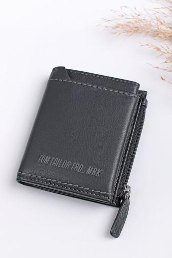 Pánska čierna kožená peňaženka Diego Card Wallet