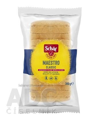 Schär MAESTRO CLASSIC chlieb bezgluténový, krájaný, 1x300 g