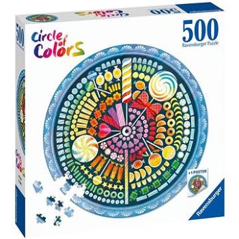 Ravensburger Puzzle 173501 Sladkosti 500 Dielikov (4005556173501)