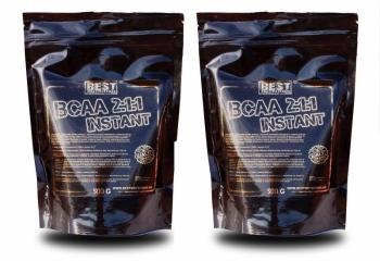 1+1 Zadarmo: BCAA 2:1:1 instant od Best Nutrition 500 g + 500 g Neutral