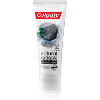 Colgate Natural Extracts Charcoal + White bieliaca zubná pasta s aktívnym uhlím 75 ml