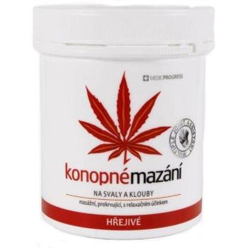 MedicProgress konopné mazanie hrejivé 250 ml