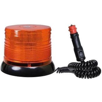 Maják oranžový 40 LED magnet - skrutka 12/24V (UEU0671)