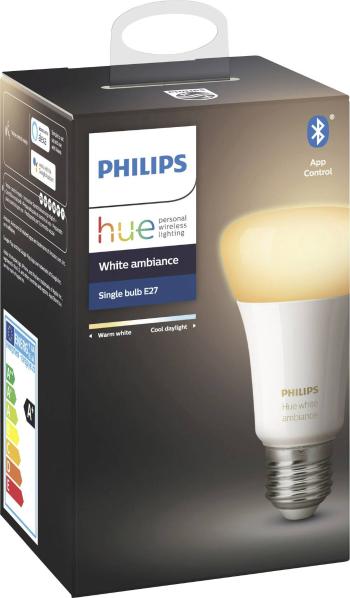 Philips Lighting Hue LED žiarovka 929002216901 En.trieda 2021: F (A - G) White Ambiance E27 9 W teplá biela, neutrálna b