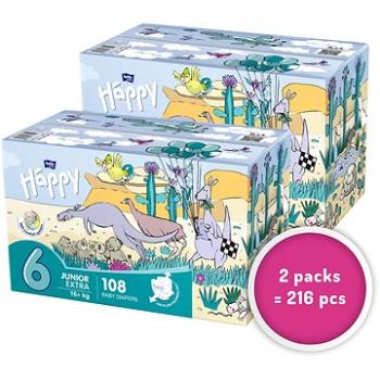 BELLA Baby Happy Junior Extra Box veľ. 6 (2× 108 ks) (PLN182s2)