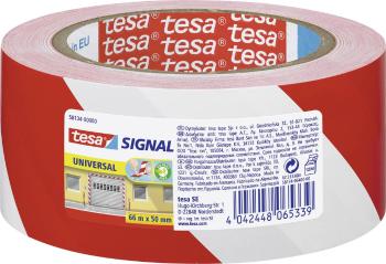 tesa UNIVERSAL 58134-00000-00 značiace páska tesa® SIGNAL červená, biela (d x š) 66 m x 50 mm 1 ks
