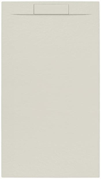 Sprchová vanička obdĺžniková SAT Fusion 100x80 cm liaty mramor beige SATFU10080BE