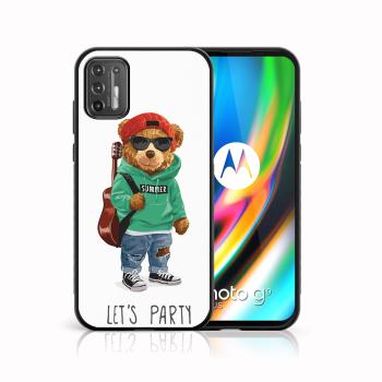 MY ART Silikónový kryt Motorola Moto G9 Plus BEAR (177)