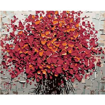 Maľovanie podľa čísel – Červené kvety (HRAmal00501nad)