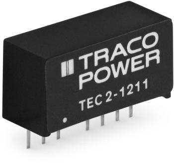 TracoPower TEC 2-1212 DC / DC menič napätia, DPS 12 V/DC  167 mA 2 W Počet výstupov: 1 x