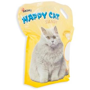 Akinu Happy Cat 7,2 l  Sandy (jemná 0,5 – 2 mm) (8595184929633)