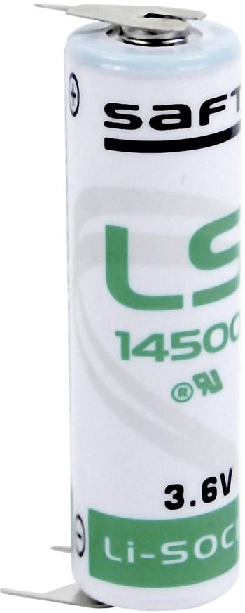 Saft LS 14500 3PFRP špeciálny typ batérie mignon (AA) spájkovacie kolíky v tvare U lítiová 3.6 V 2600 mAh 1 ks
