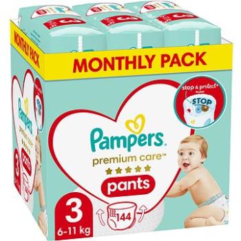 PAMPERS Premium Care Pants Veľkosť 3 (144 ks) (8006540490891)
