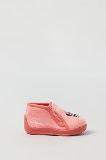 Detské papuče OVS ružová farba